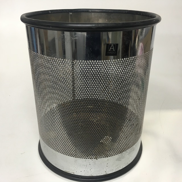 BIN, Chrome Perforated Cylinder